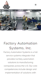 Mobile Screenshot of factoryautomation.com