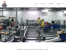 Tablet Screenshot of factoryautomation.com